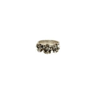VIRGINS SAINTS & ANGELS VSA Stepsister Band Ring in Silver 6